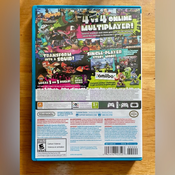 Splatoon Wii U Game - Picture 2 of 2